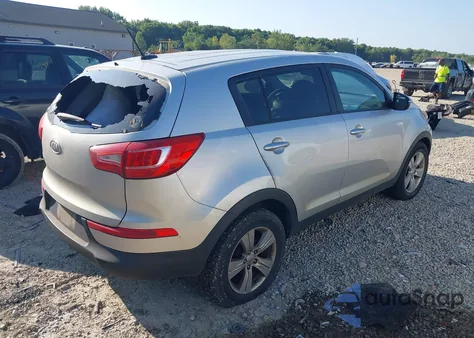 2012 Kia Sportage Lx from USA, damaged, VIN KNDPB3A2XC7267846